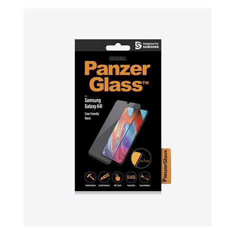PanzerGlass | Screen protector - glass | Samsung Galaxy A41 | Tempered glass | Black | Transparent - 2